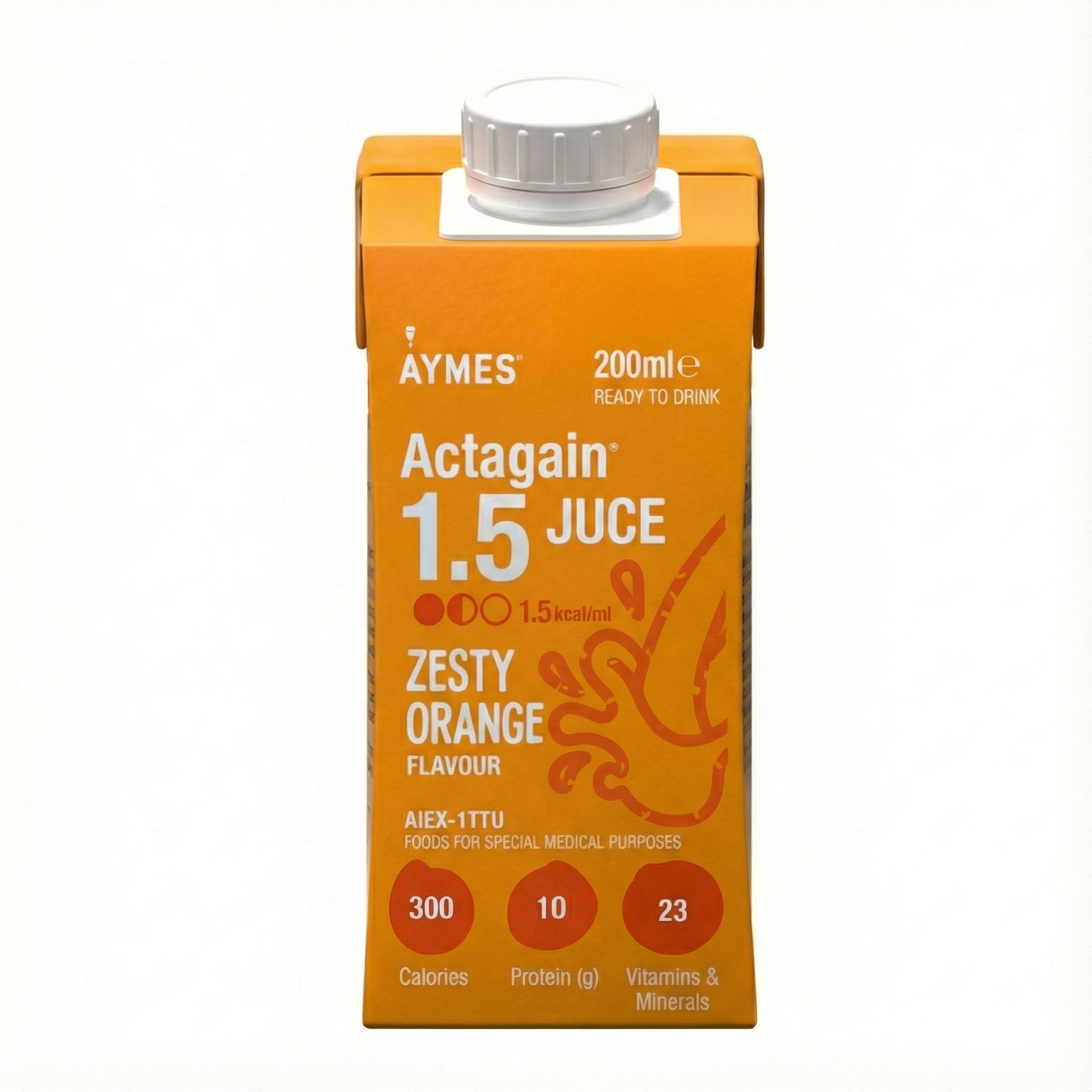 Actagain 1.5 Juce  Zesty Orange 200ml