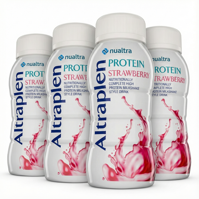Altraplen Protein Strawberry Milkshake (4 x 200ml)