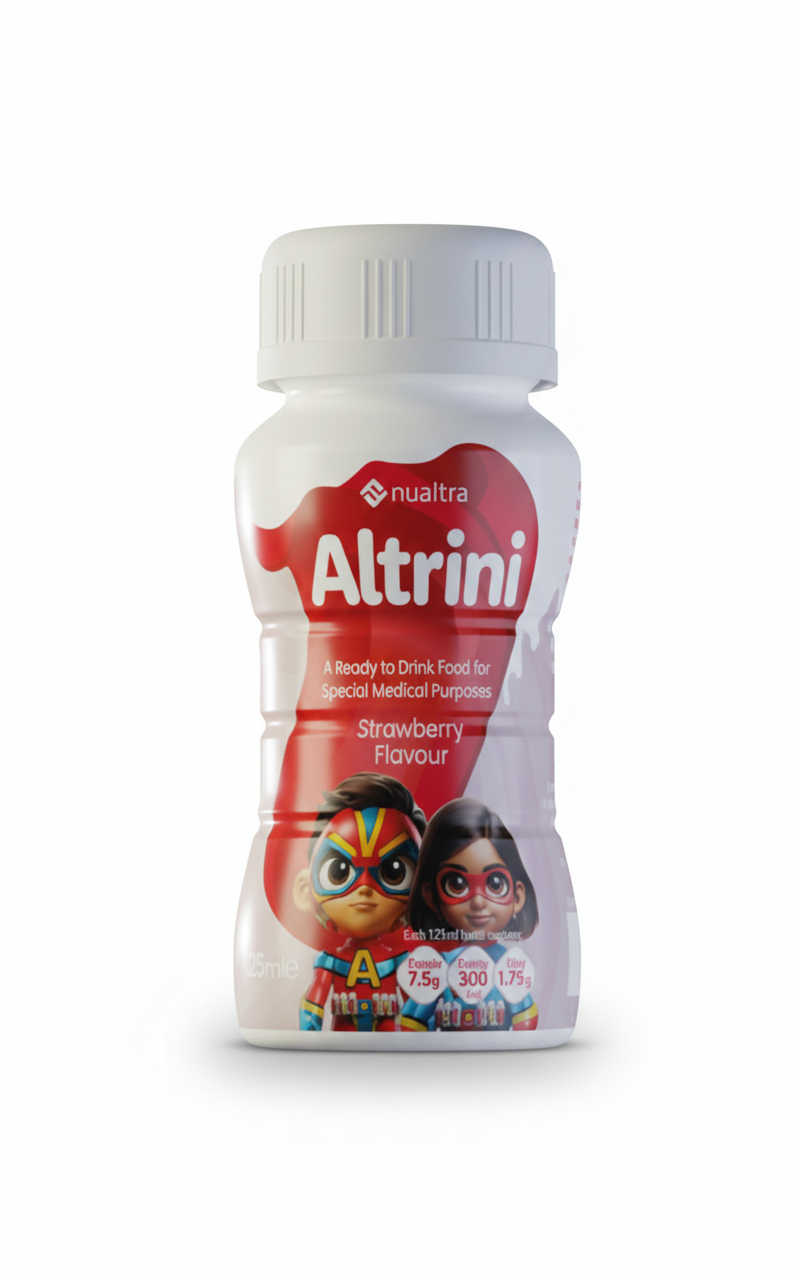 Altrini Compact Fibre Strawberry ( 4x125ml)