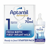 Aptamil Advanced First Infant milk (6x70ml)