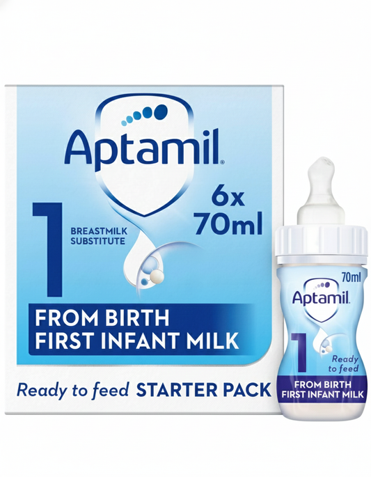 Aptamil First Infant Milk (6x70ml)