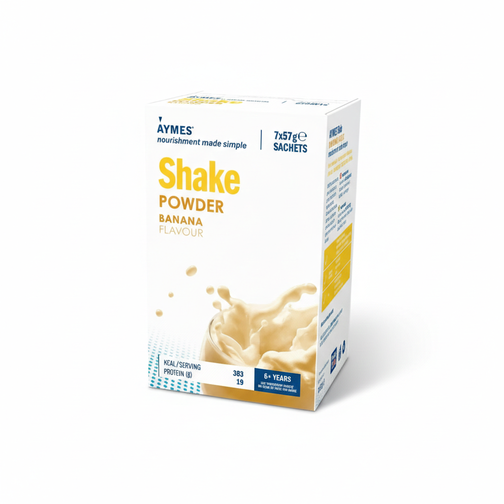 Aymes Shake Powder Sachets Banana (7x57g)