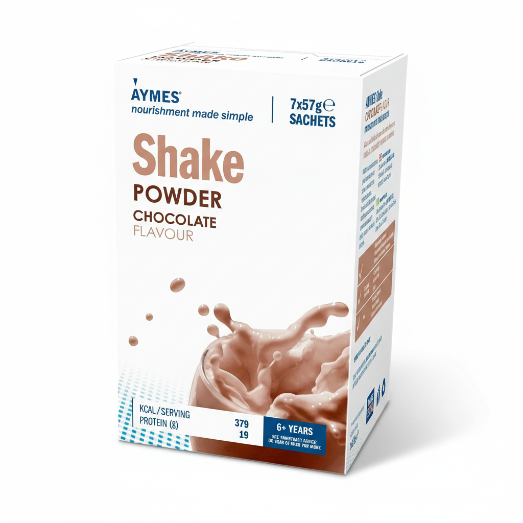 Aymes Shake Powder Sachets Chocolate (7x57g)