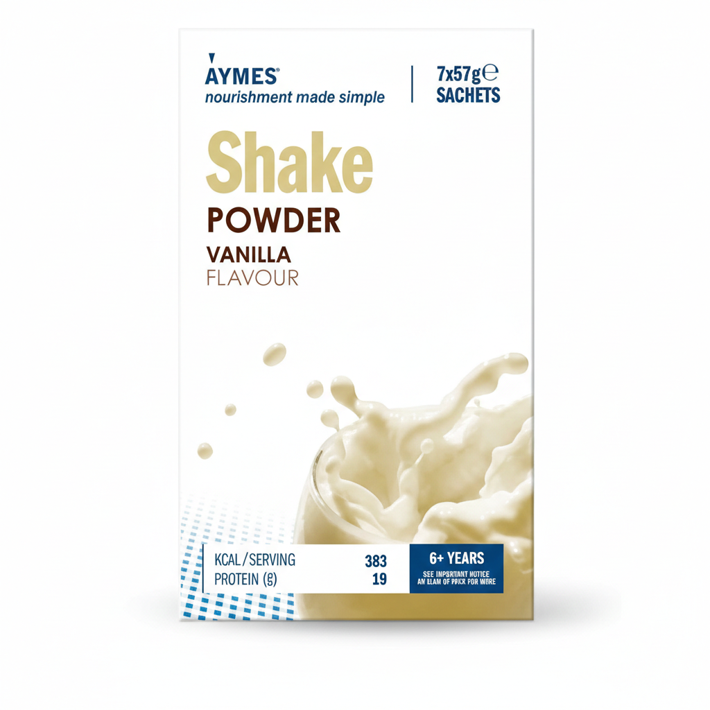 Aymes Shake Powder Sachets Vanilla (7x57g)