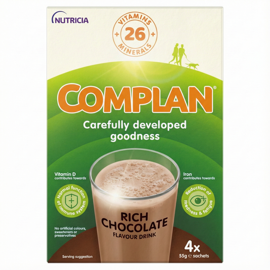 Complan Original Chocolate Sachet (4 x 55g)