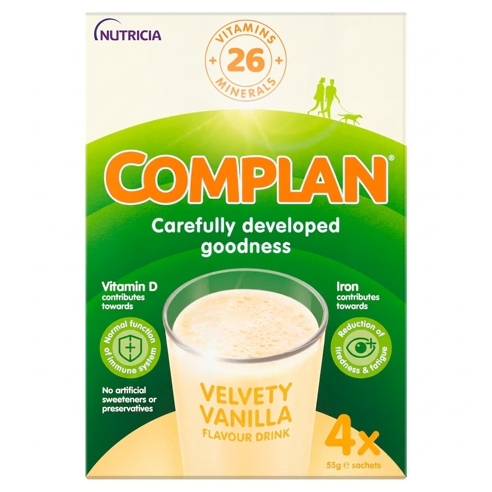 Complan Original Vanilla Sachet (4 x 55g) – Nutri-sip