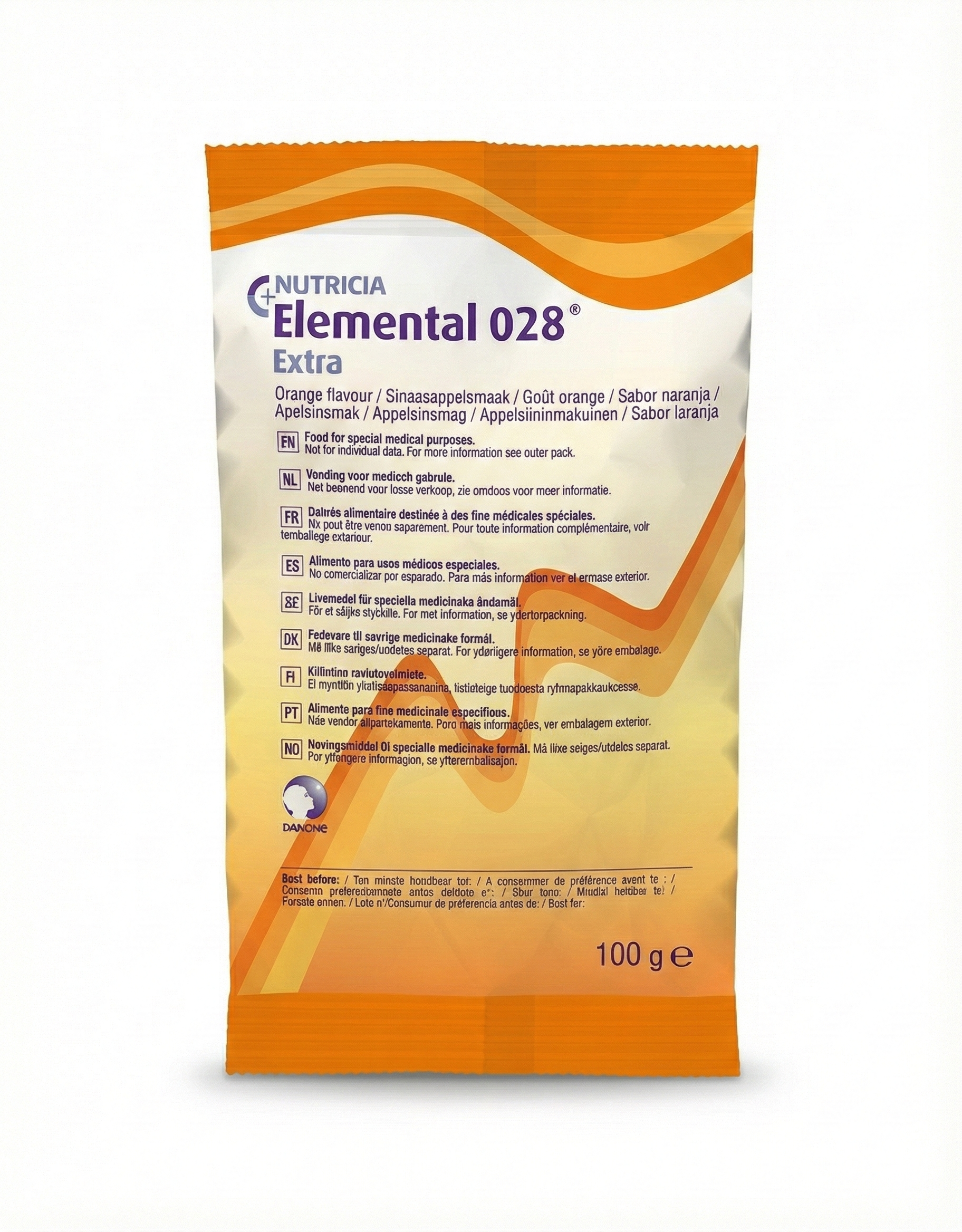 Elemental 028 Extra Powder Orange UK (10 X 100g )