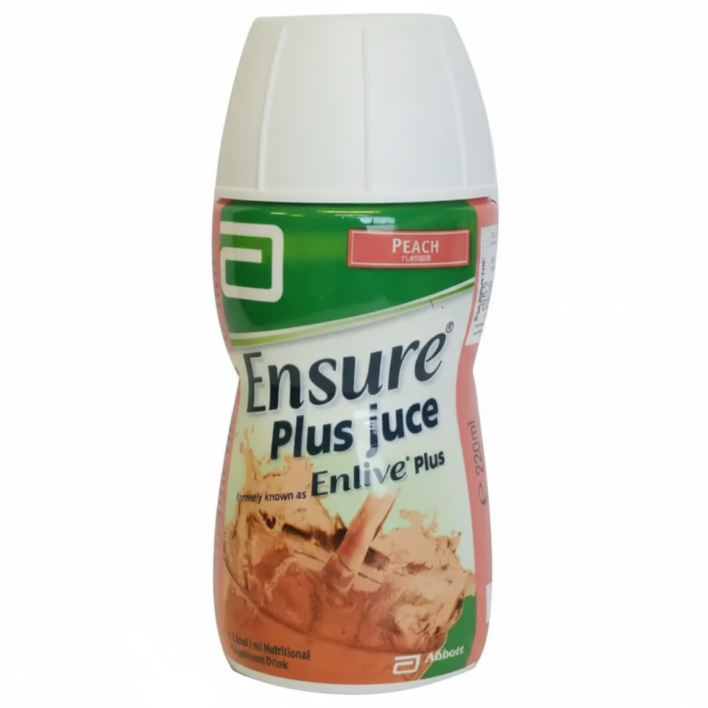 Ensure Plus Juce Peach Juice (220ml) – Nutri-sip