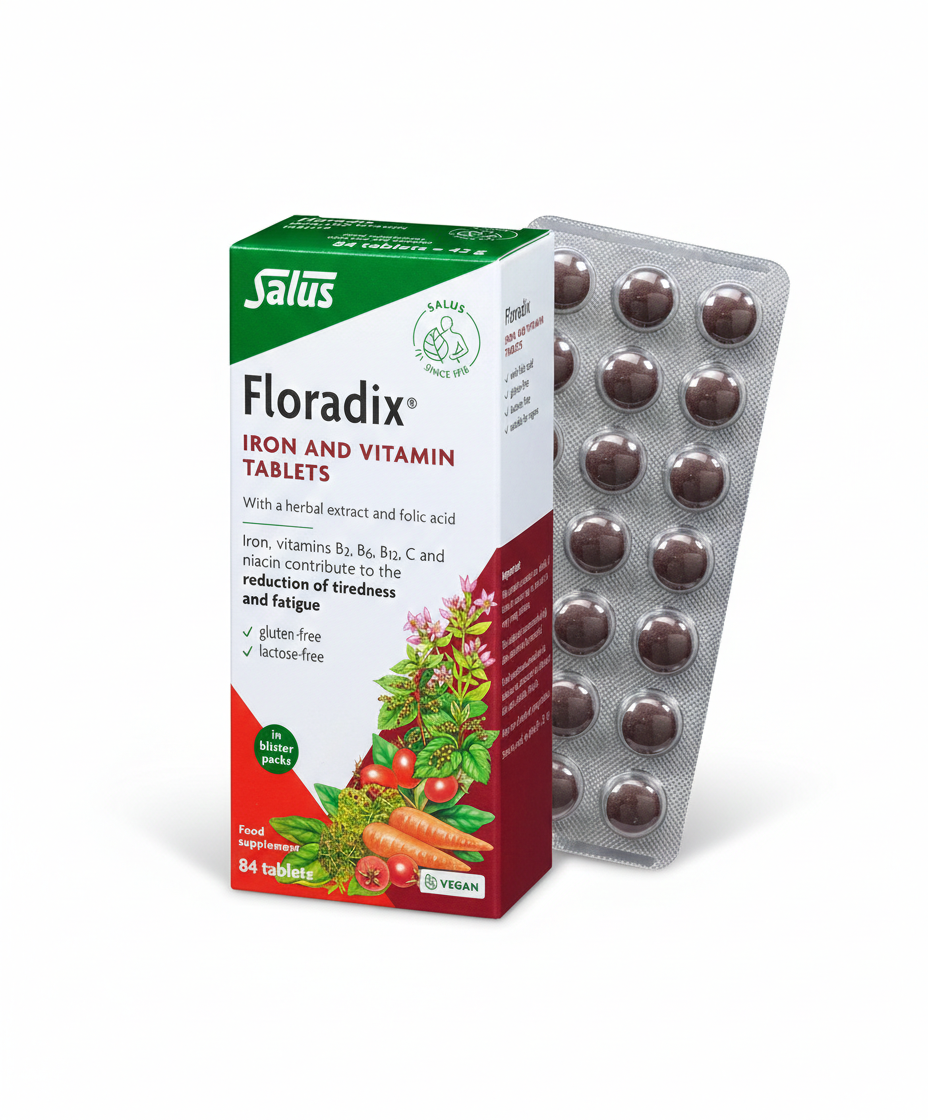Floradix Iron Tablets (84 Tablets)
