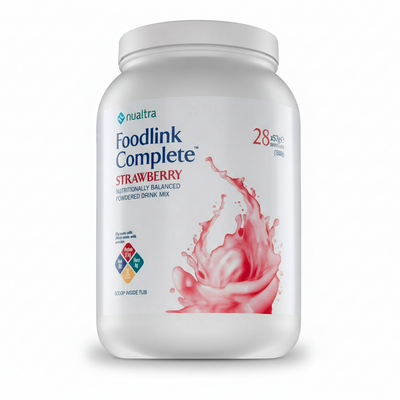 Foodlink Complete Powder Strawberry (1596g Tub)