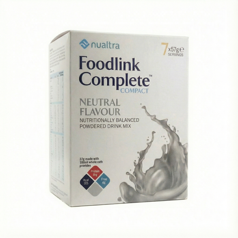 Foodlink Compact Foodlink Complete compact Powder Neutral (7 x 57g) — NutriSip | UK ...