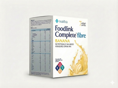 Foodlink Complete with Fibre Banana (7 x 63g)