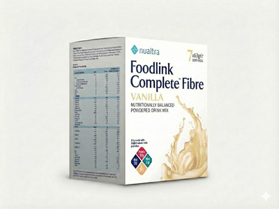 Foodlink Complete with Fibre Vanilla (7 x 63g)