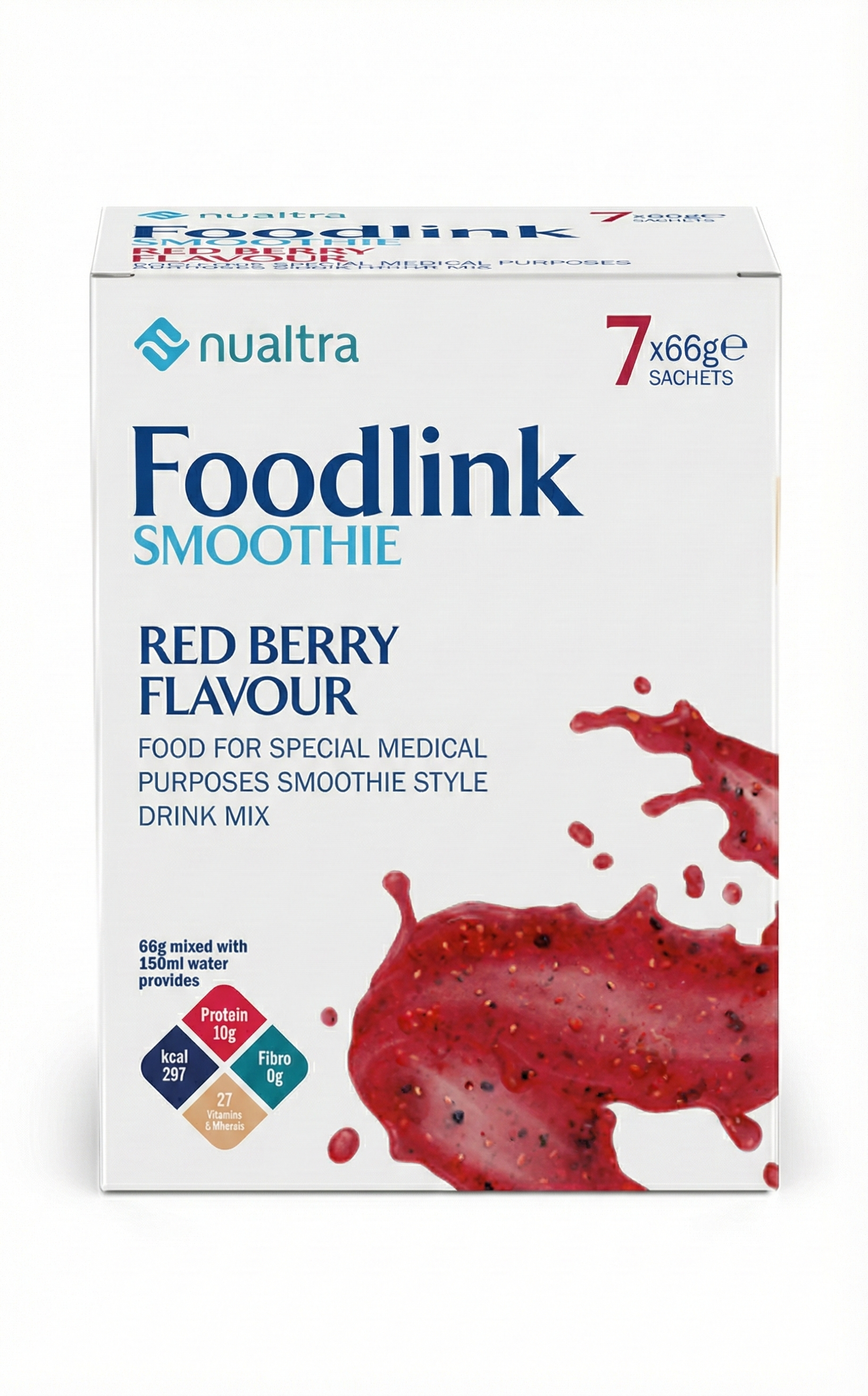 Foodlink Smoothie Red Berry ( 7x66g)
