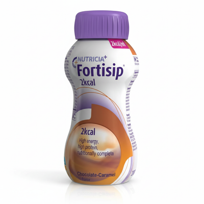 Fortisip 2.0 kcal (2kcal) Milkshake Chocolate Caramel (200mL)