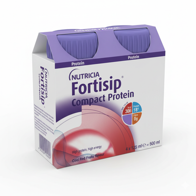 Fortisip Compact Protein Cool Red Fruit ( 4 x 125ml)