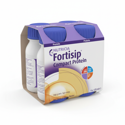 Fortisip Compact Protein Hot Tropical Ginger( 4 x 125ml)
