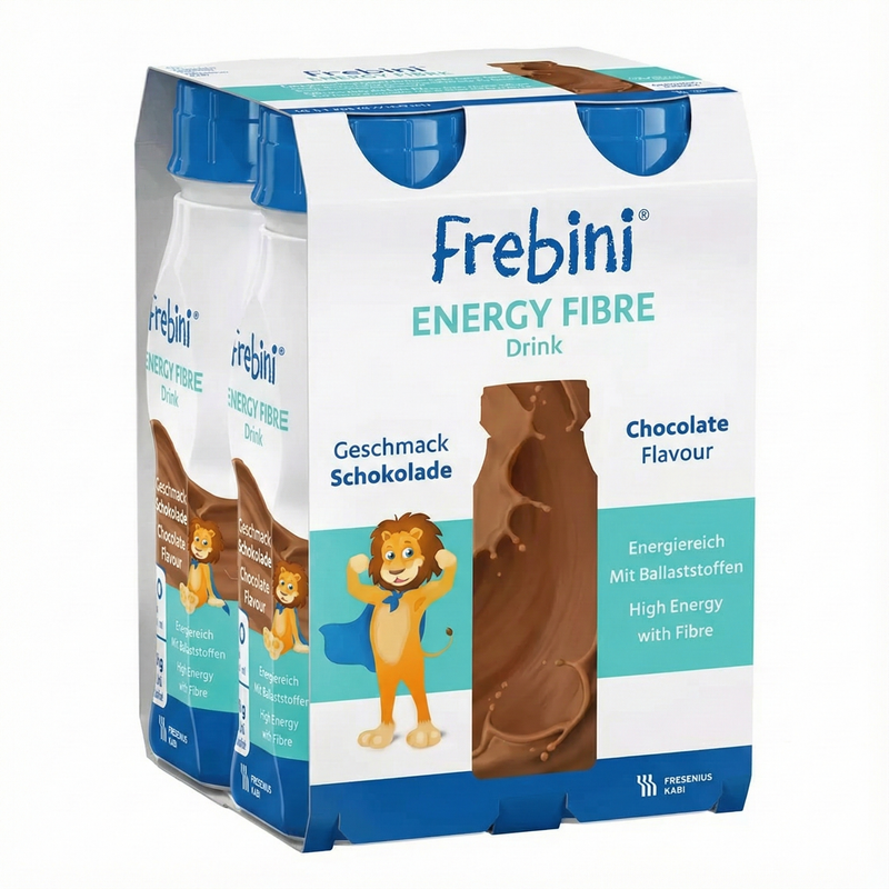 Frebini Energy Fibre Drink - Chocolate (4x200ml)
