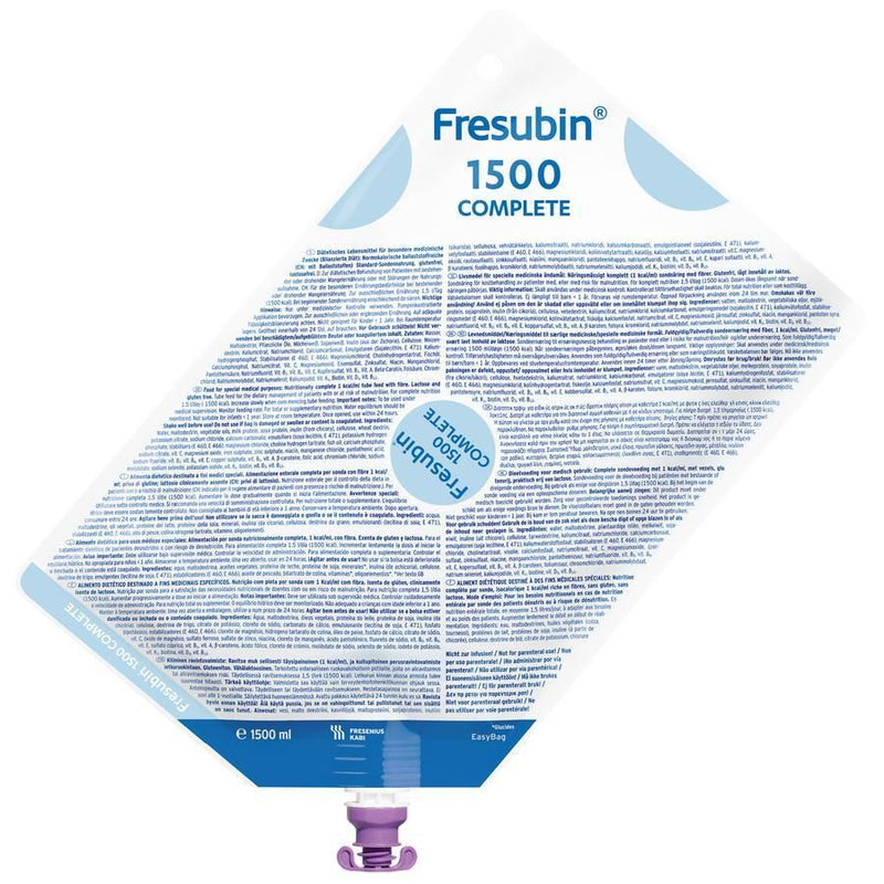 Fresubin 1500 Complete Tube Feed