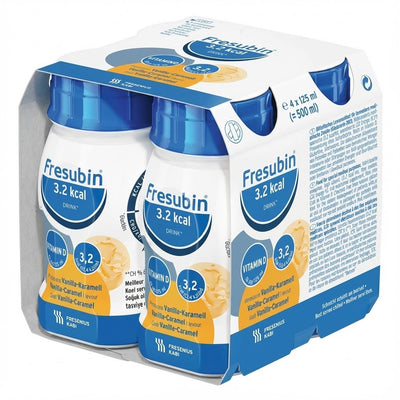 Fresubin 3.2 kcal Mini + Vit D - Vanilla & Caramel ( 4 x 125ml)