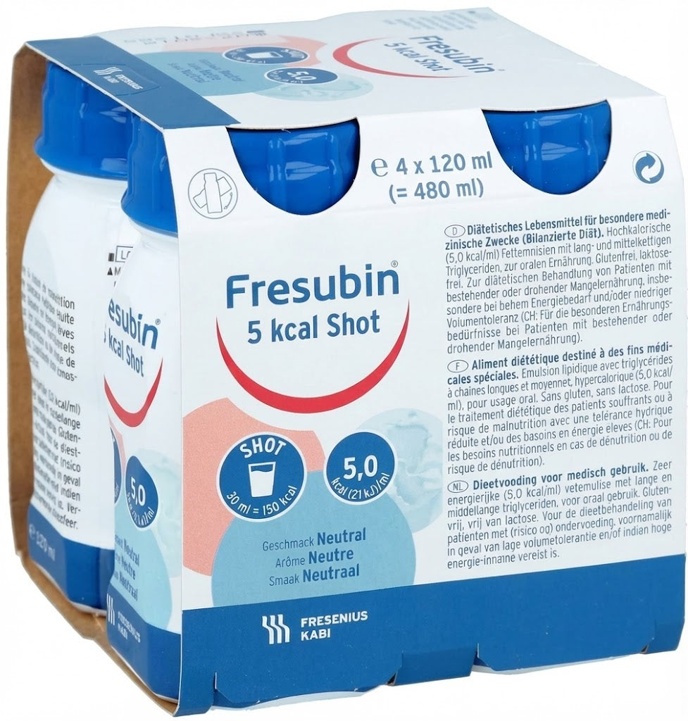 Fresubin 5kcal Shot Neutral (4 x 120ml)
