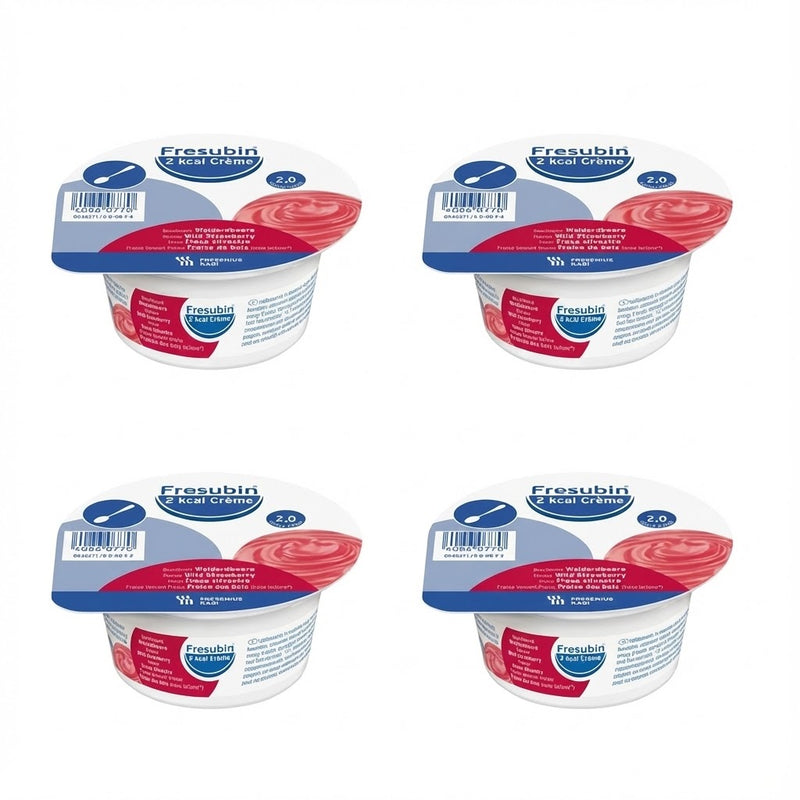 Fresubin Creme Dessert 2kcal Strawberry (4x125g)