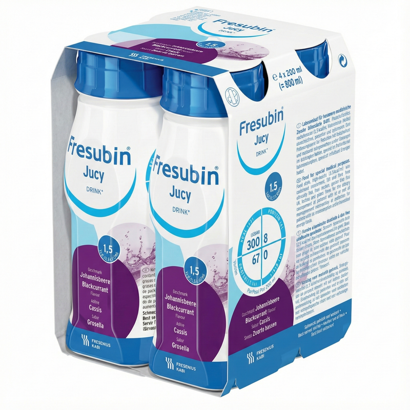 Fresubin Jucy Drink Blackcurrant (4 x 200ml)