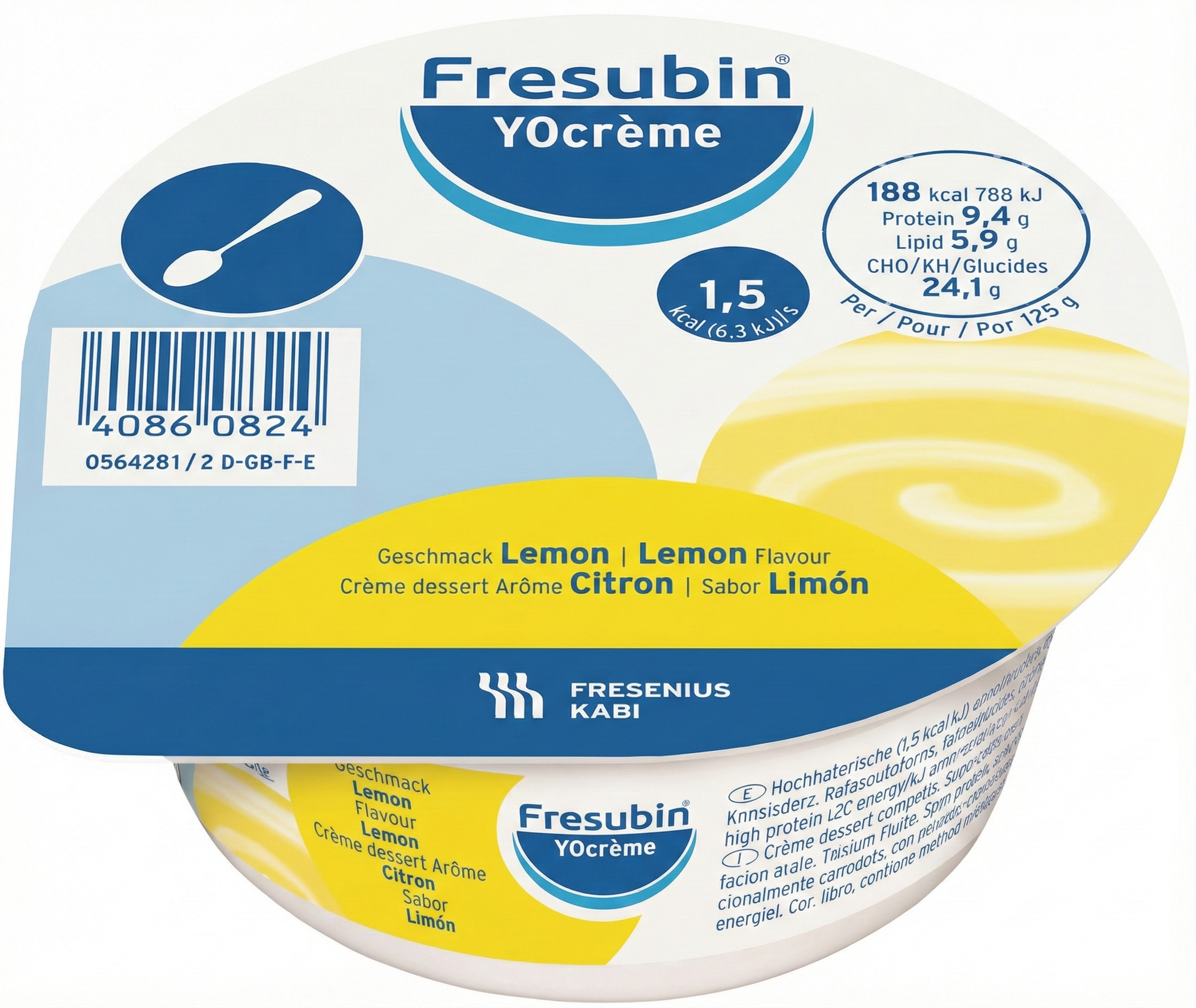 Fresubin YOcreme Lemon ( 4 x 125g)