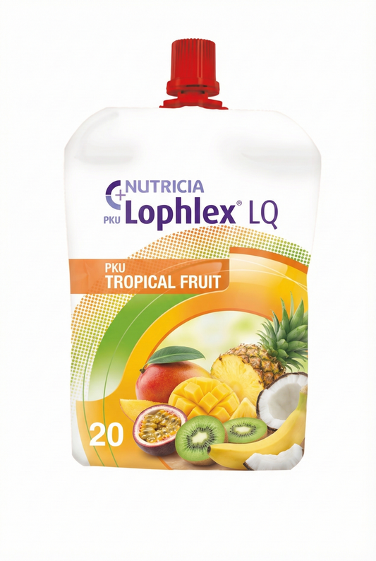 PKU Lophlex LQ20 Juicy Tropical (30x125ml Pouch)