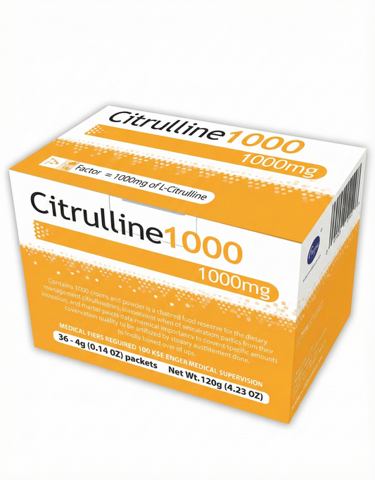 Citrulline Unflavored Powder 200mg / 1000mg (30x4g)