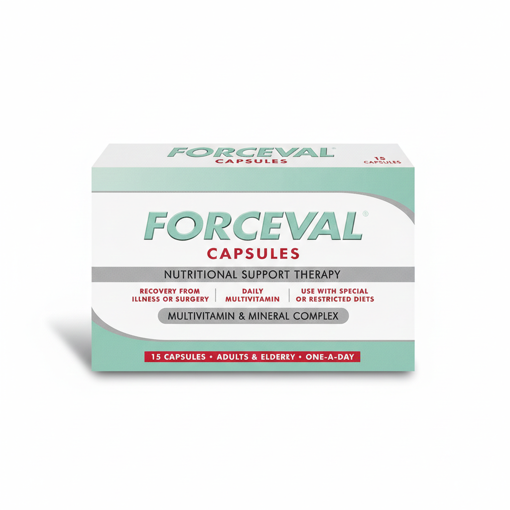 Forceval Multivitamin Capsules (15/ 30/ 90 Capsules)
