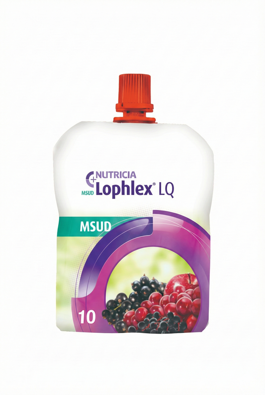 MSUD Lophlex LQ10 Juicy Berries (60x 62.5ml Pouch)