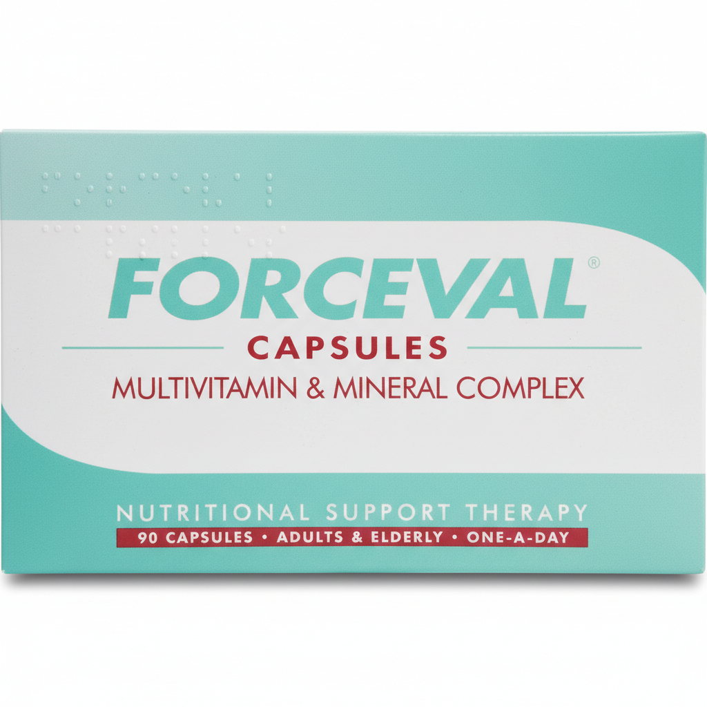 Forceval Multivitamin Capsules (15/ 30/ 90 Capsules)
