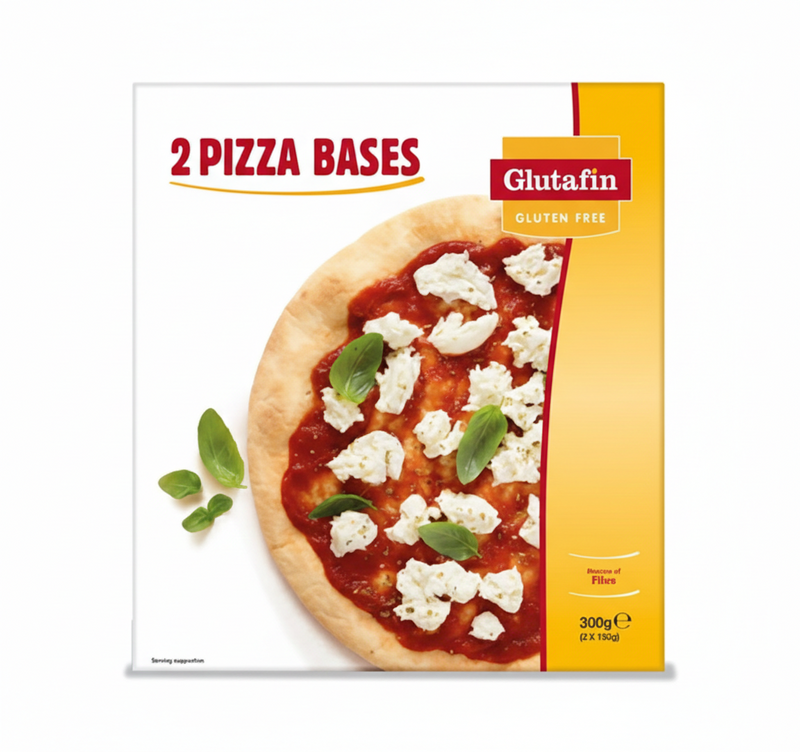 Glutafin Gluten Free 2 Pizza Bases (2x150g)