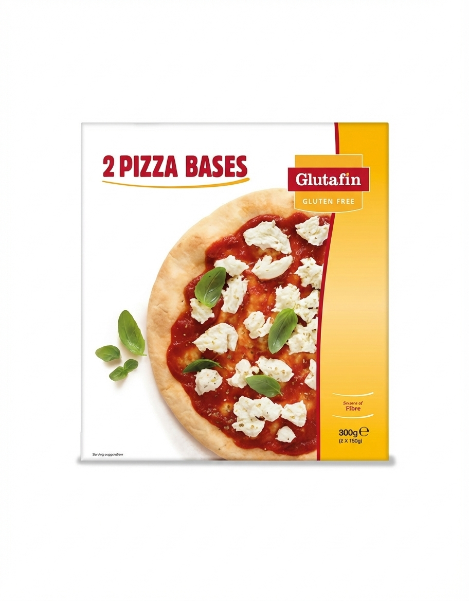 Glutafin Gluten Free 2 Pizza Bases (2x150g)