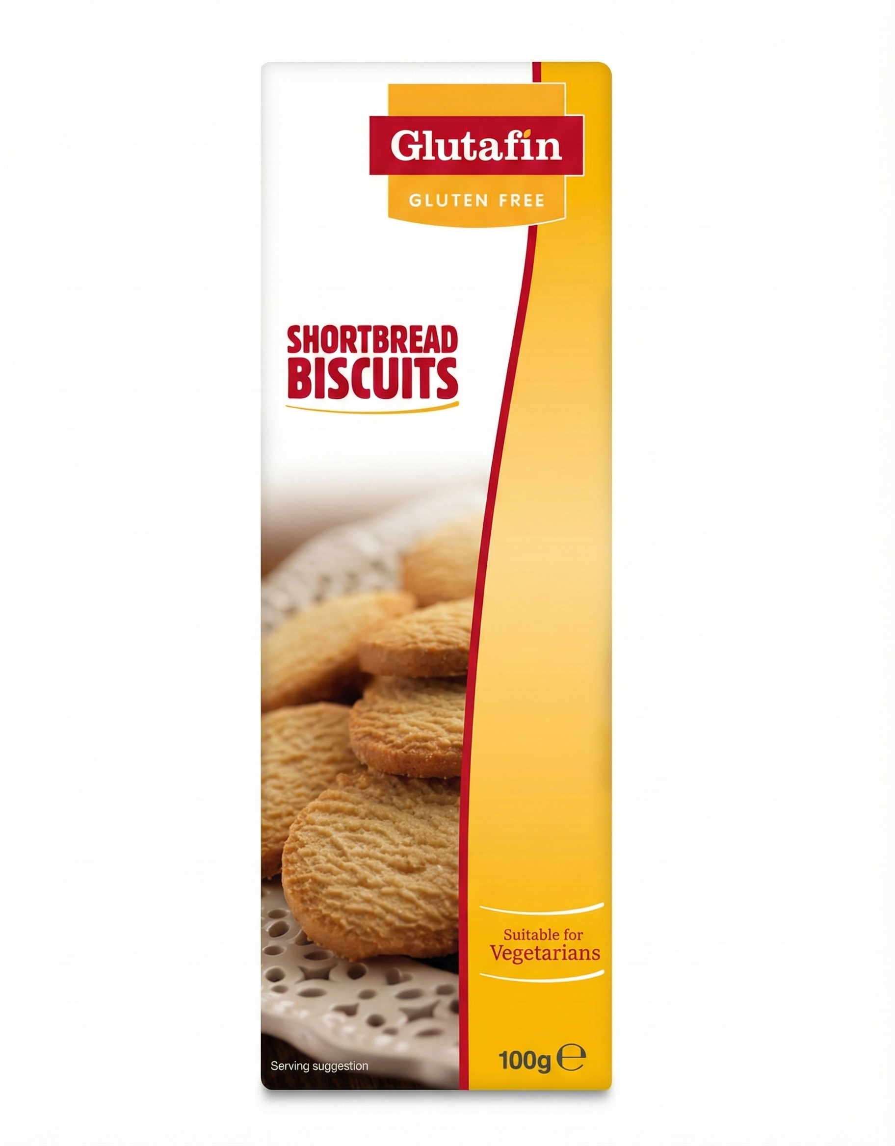 Glutafin Gluten Free Shortbread Biscuits (100g)