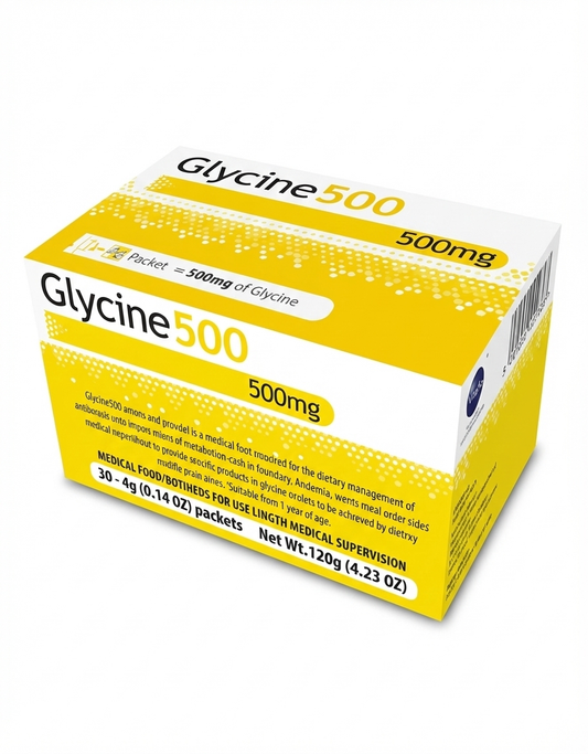 Glycine Unflavored Powder 500mg (30x4g)