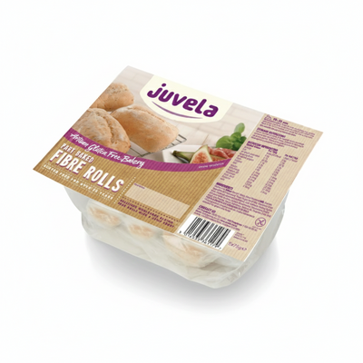 Juvela Gluten Free Part Baked Fibre Rolls (5 X 75g)