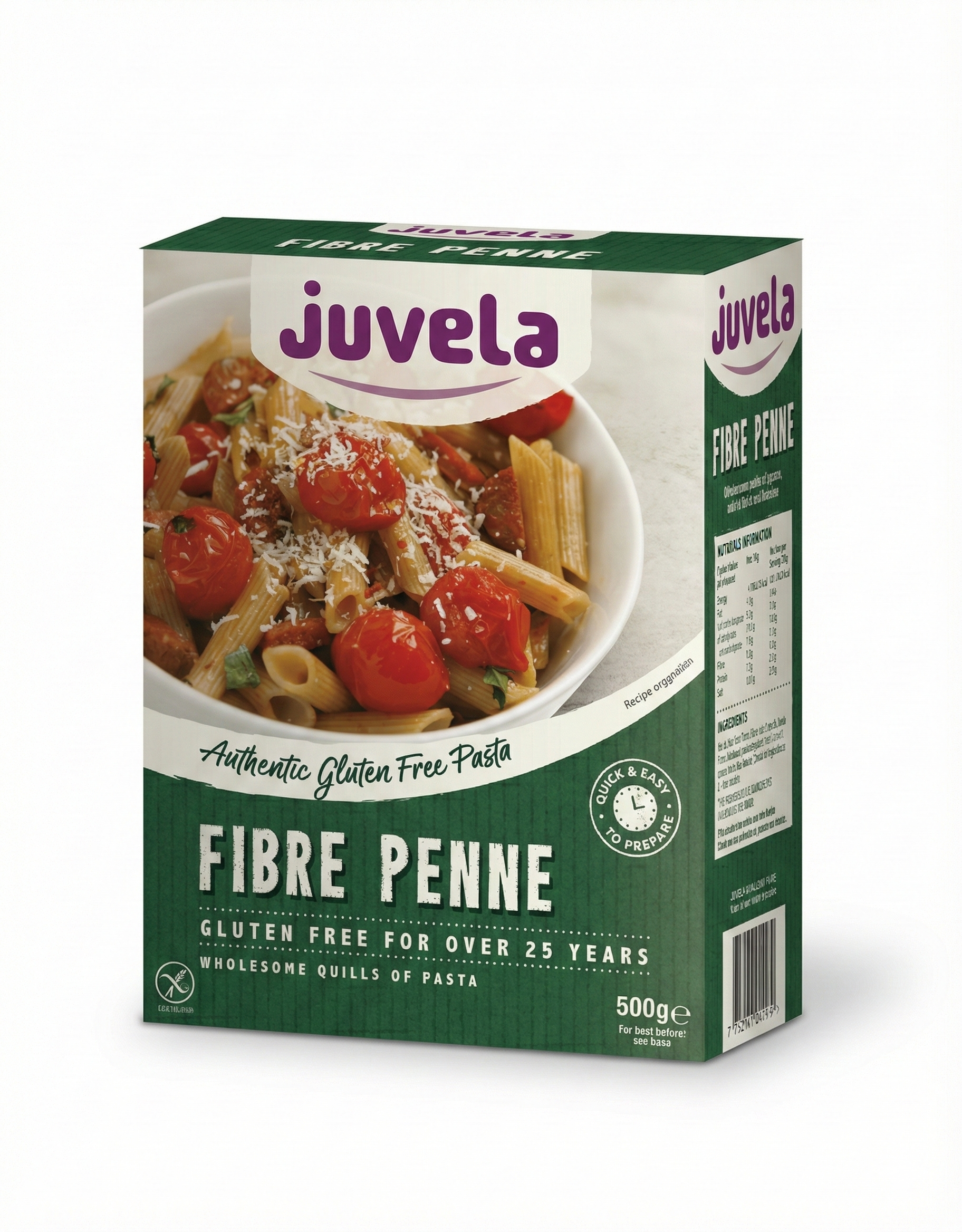 Juvela Gluten free Fibre Penne (500g)