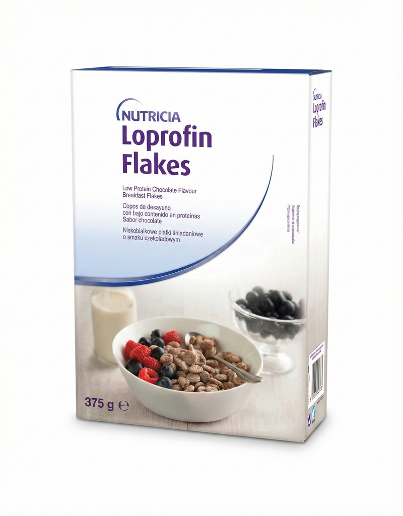 Loprofin Low Protein Cereal Flakes Chocolate (375g)