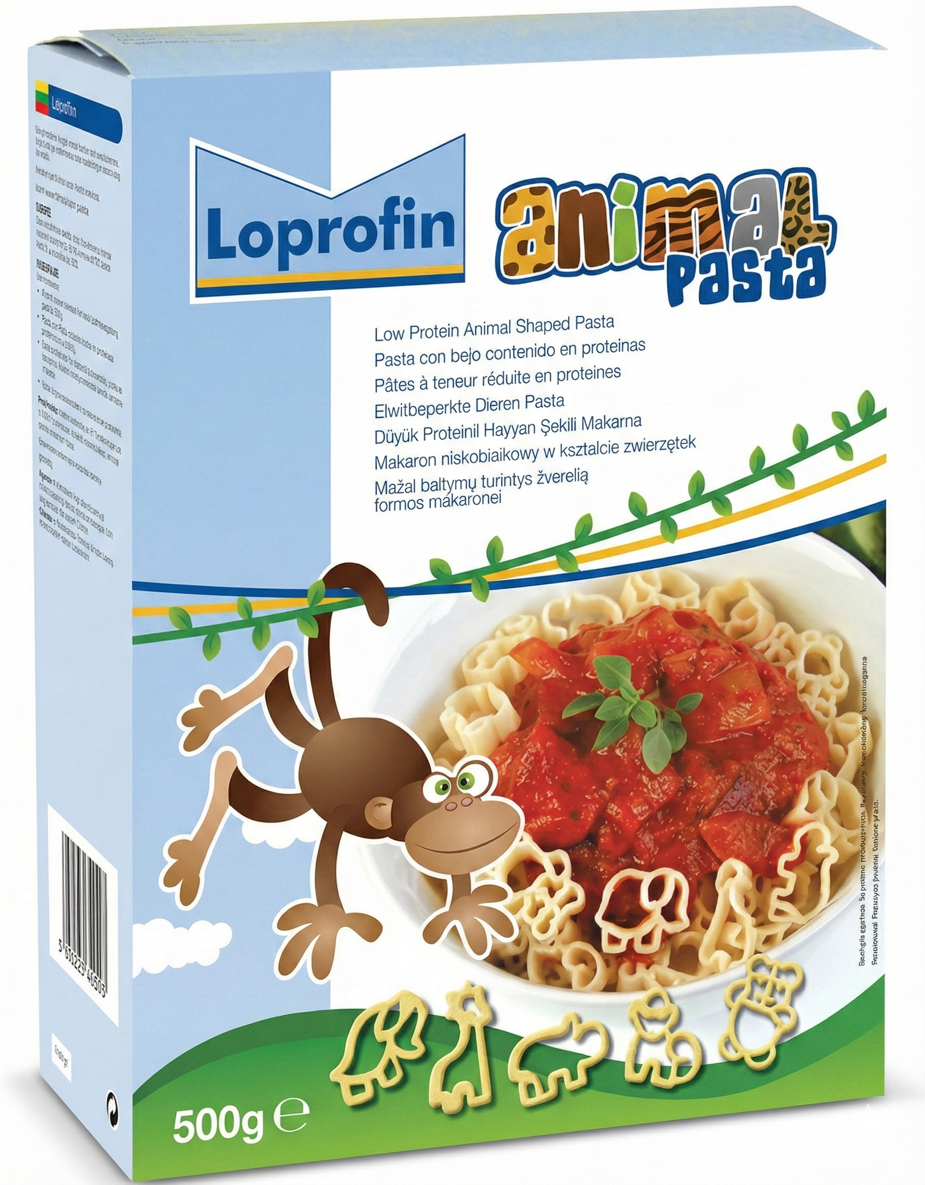 Loprofin Low Protein Pasta Animal Shapes ( 500g )