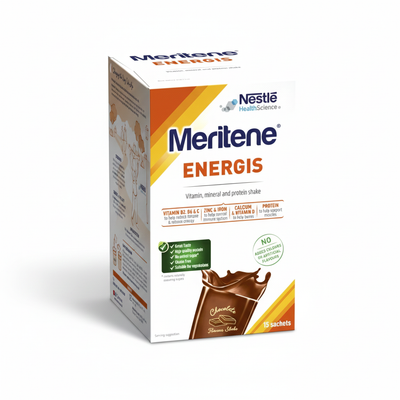 Meritene Energis Chocolate Milkshake ( 15 Packs x 30g )
