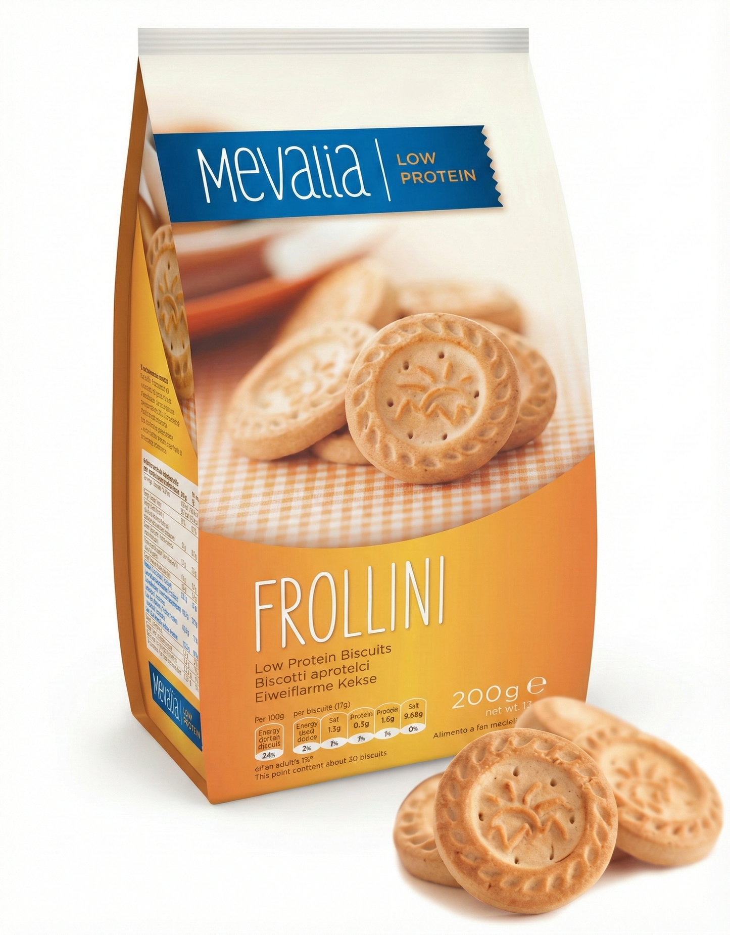 Mevalia FROLLINI LOW PROTEIN BISCUITS (200g)