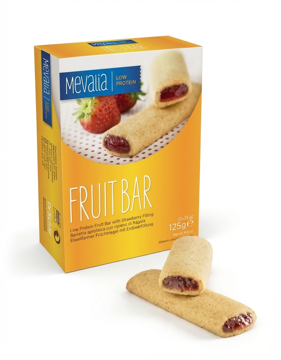 Mevalia Low Protein Fruit Bar (5x25g)