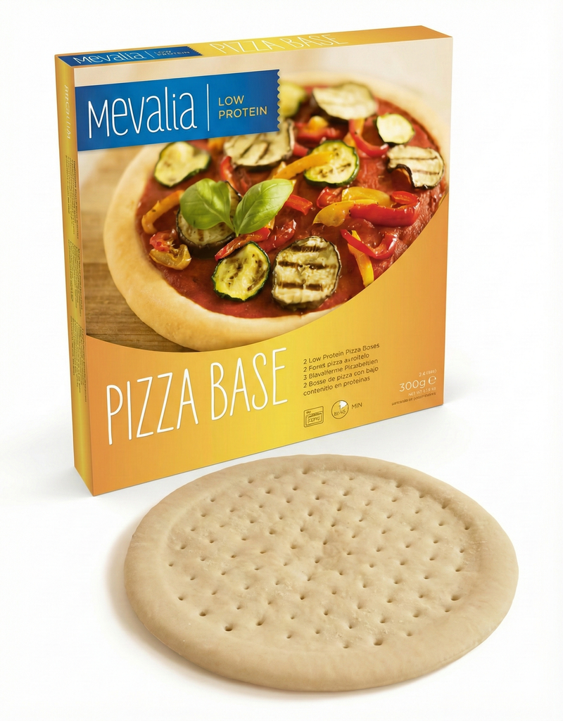 Mevalia Low Protein Pizza Base (2x150g)