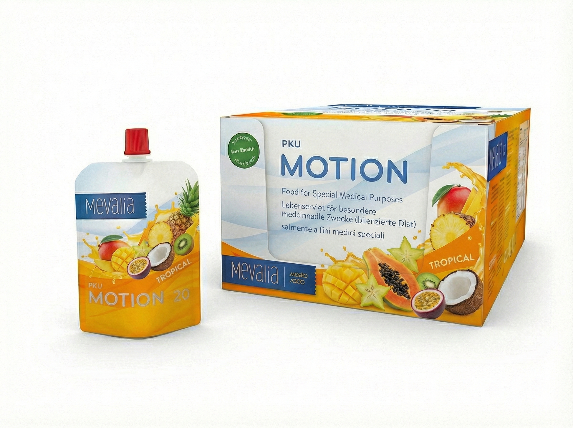 Mevalia PKU Motion Tropical (30x140ml)