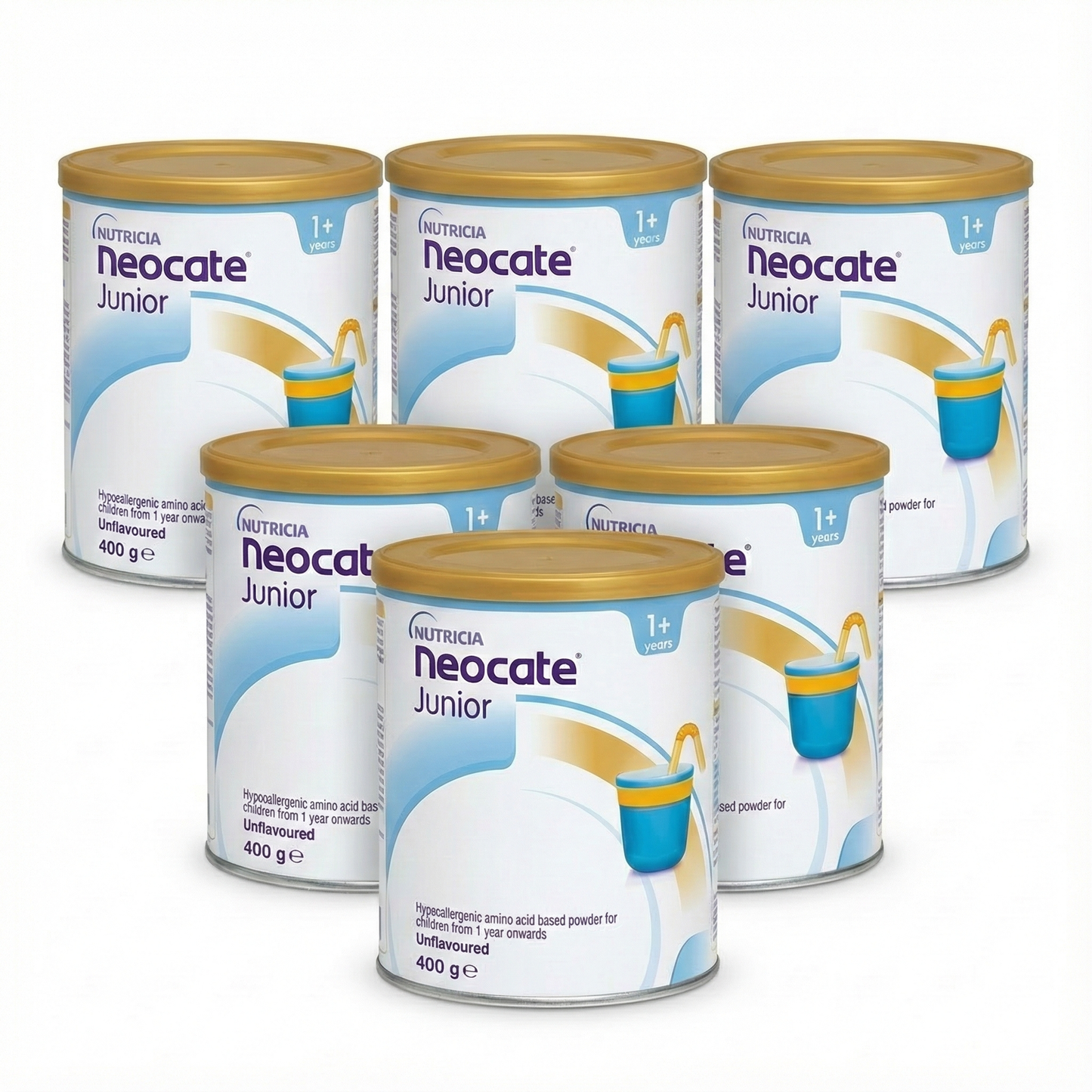 Neocate Junior Vanilla  Powder (6x400g)