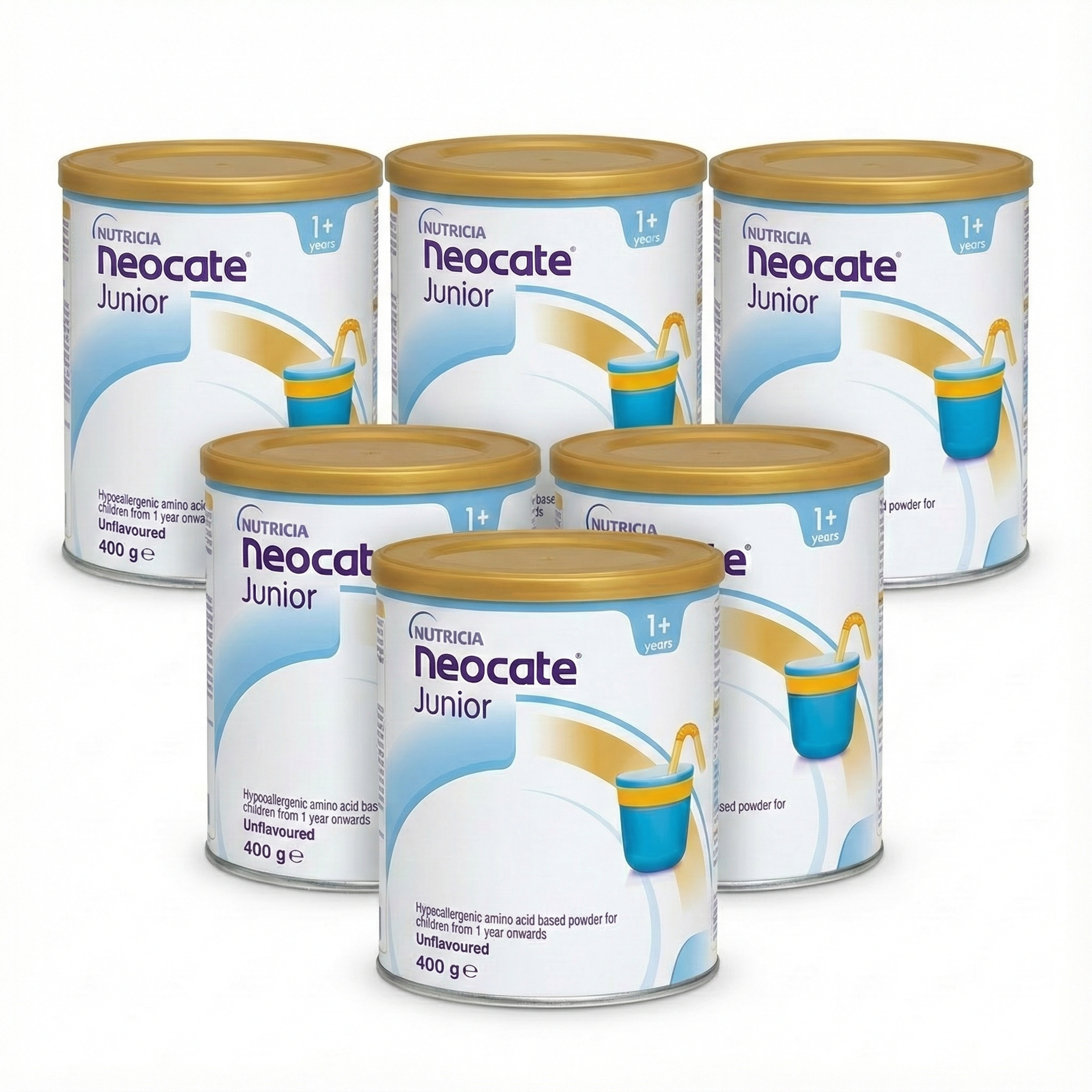 Neocate Junior Vanilla  Powder (6x400g)