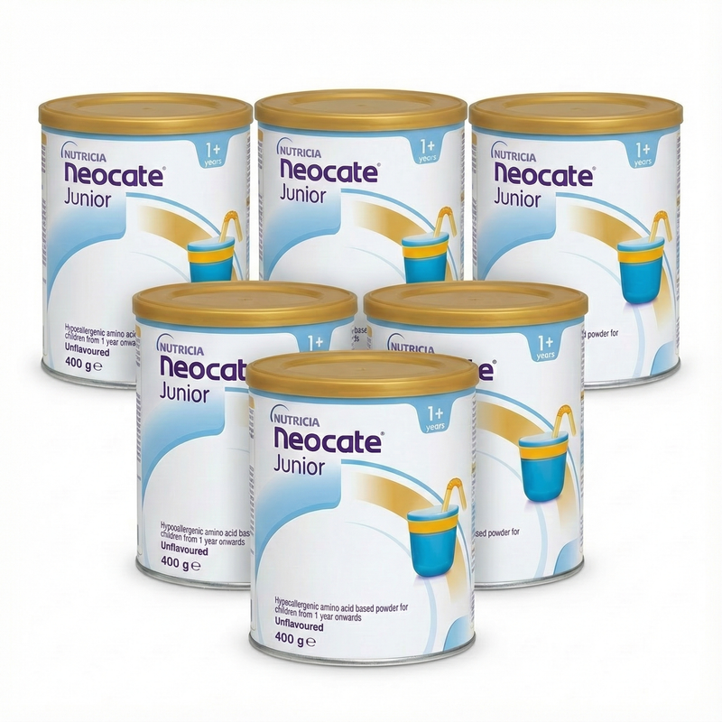 Neocate Junior Vanilla  Powder (6x400g)