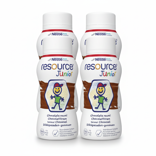Nestle Resource Junior Chocolate Milkshake (4 x 200ml)